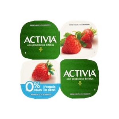 Picture of DANONE ACTIVIA FRAGOLA 0.1 X4